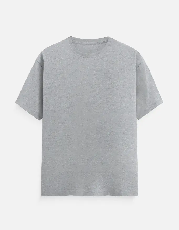 Plane grey T-shirt